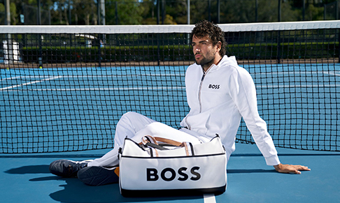 HUGO BOSS partners with Italian tennis player Matteo Berrettini